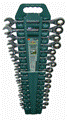 Набор ключей комбинированных трещоточных 8-24мм, 16 пр. в Стерлитамаке